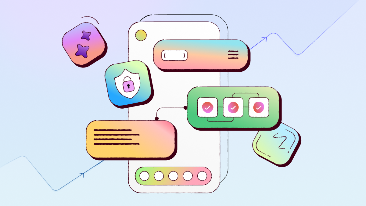 tendências de design de apps