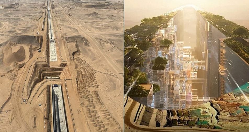 cidade linear futurista