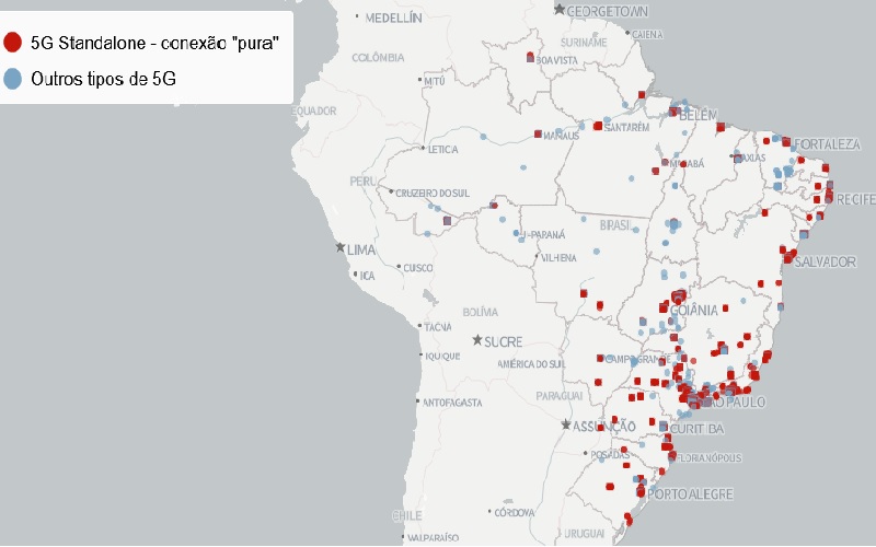 mapa 5g cidades