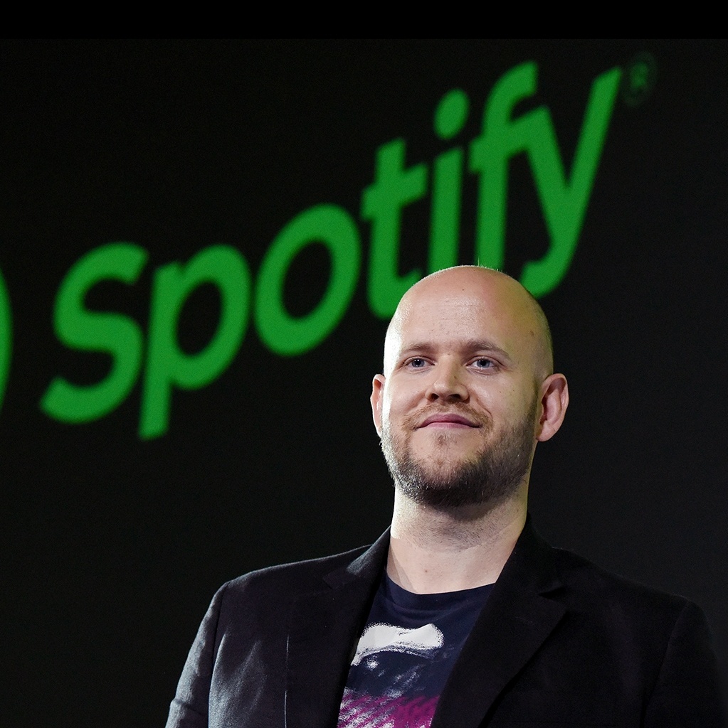 história do spotify