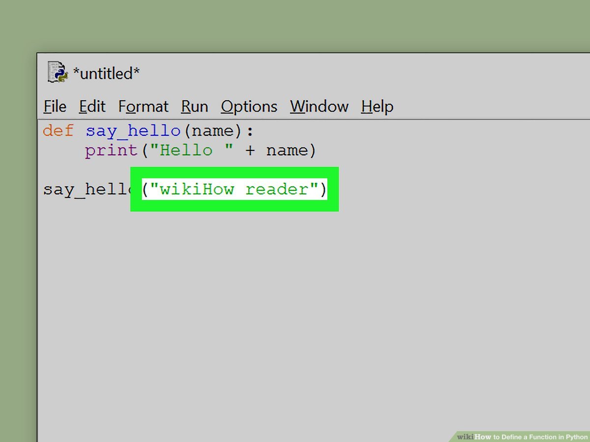 python definir função