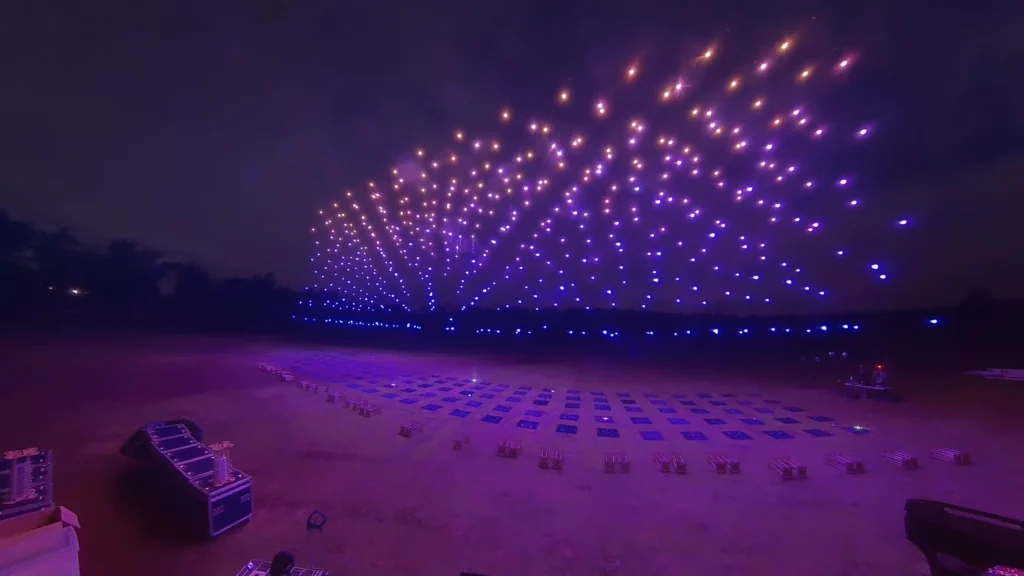 tecnologia de drones para eventos
