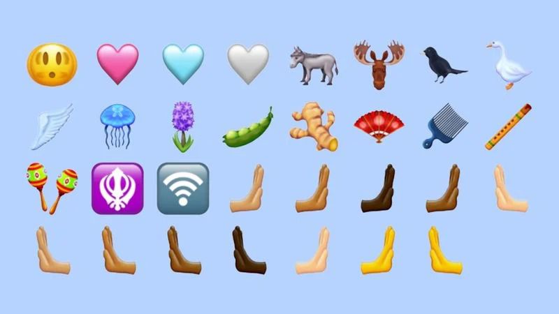 como usar novos emojis ios