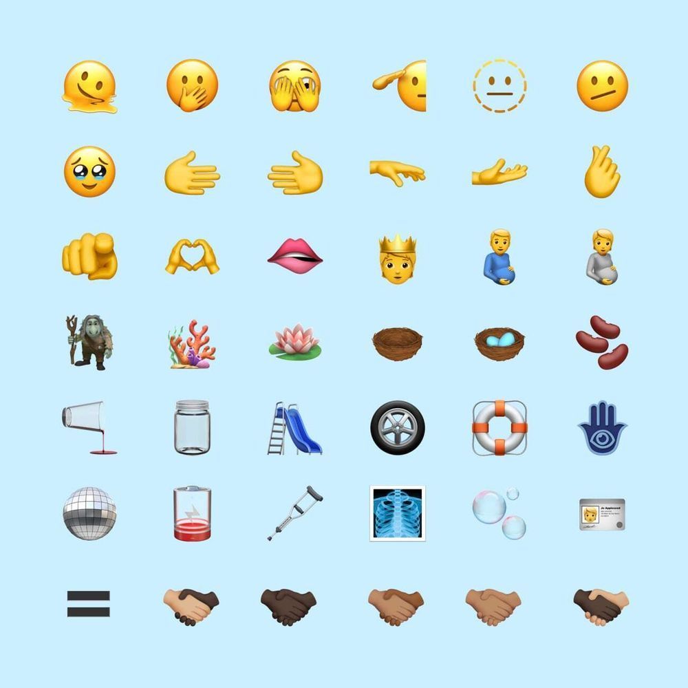 atualização emojis apple