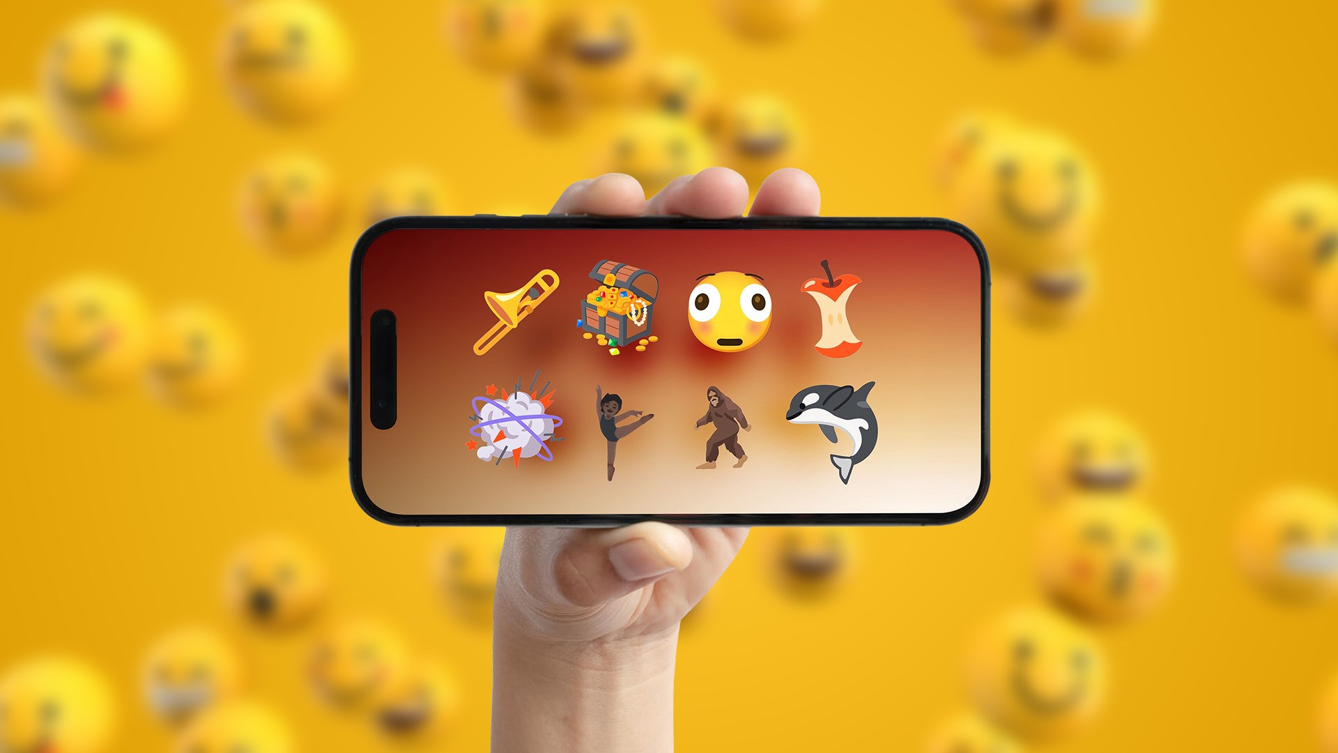 como usar novos emojis ios