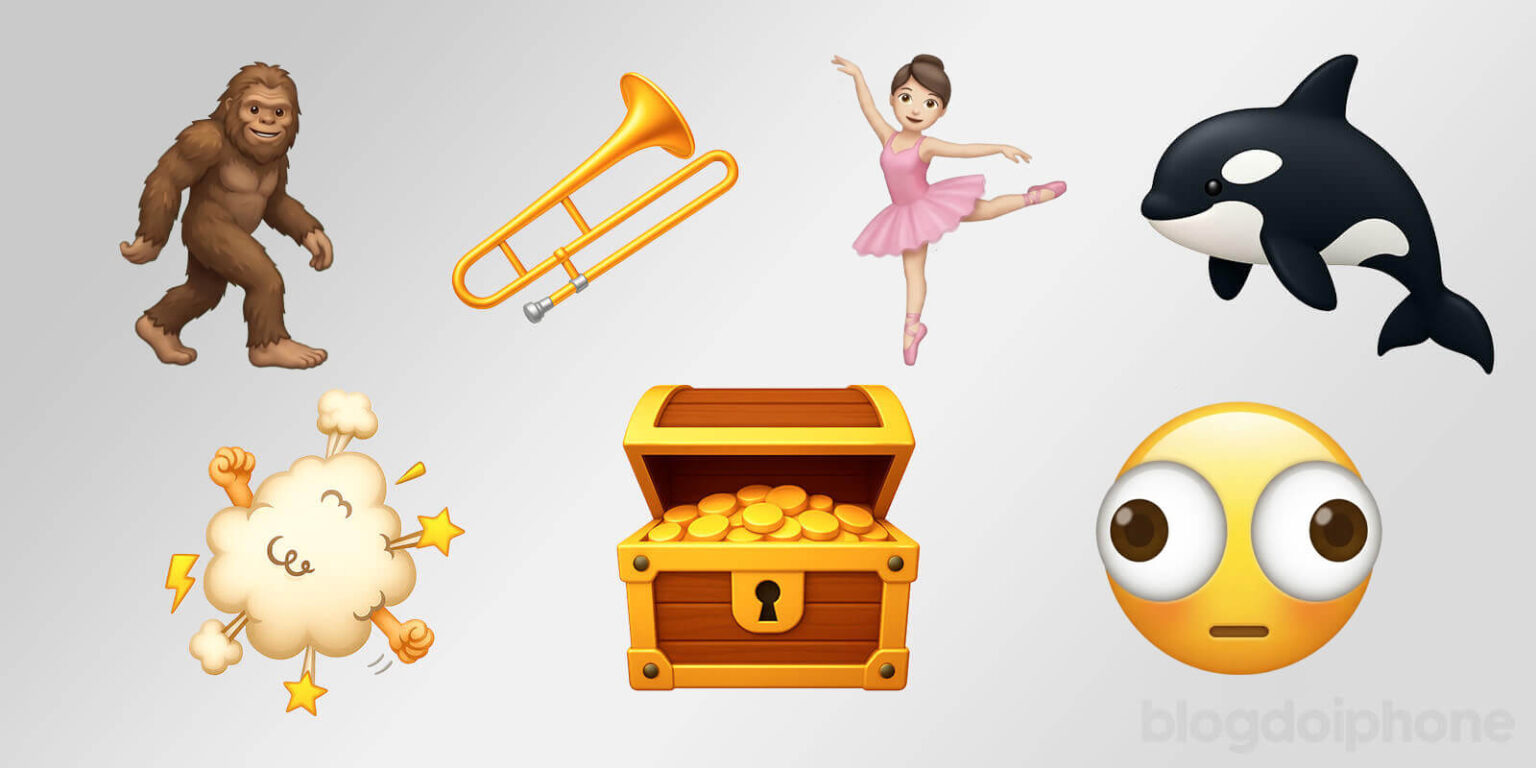 lista completa emojis ios mais recentes