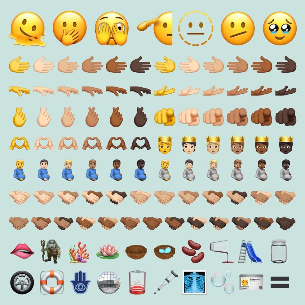 novos emojis iphone 2026