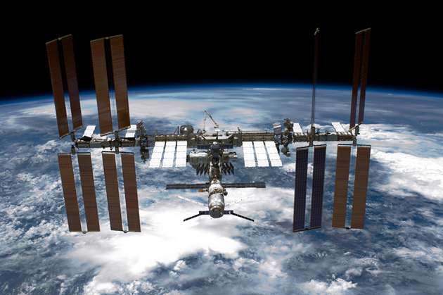 experimentos na Estação Espacial