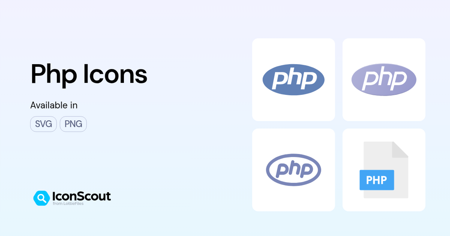 ícone PHP para app