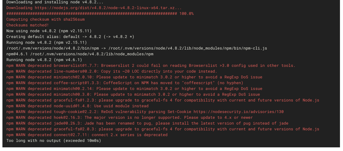 pnpm status