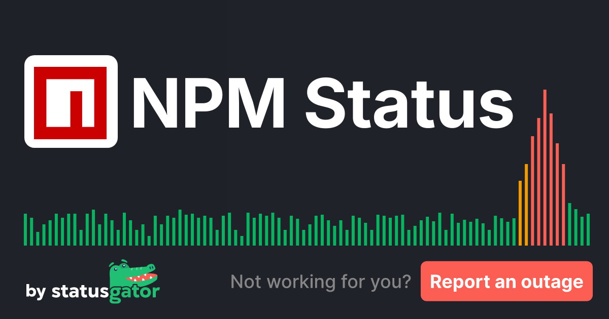 npm erro 502
