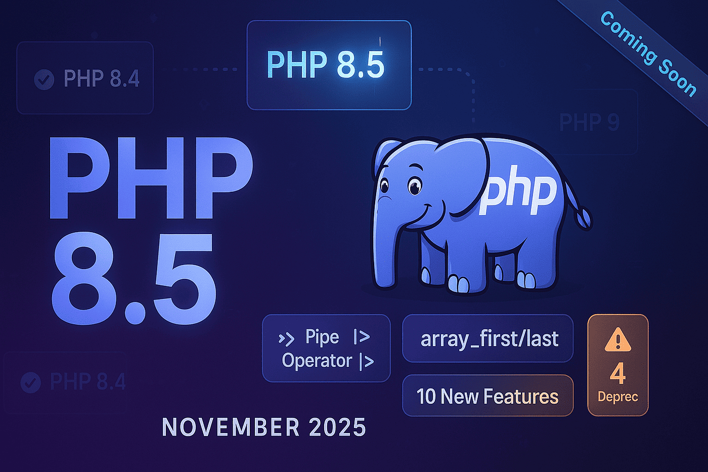 PHP 8.5 pipe operator