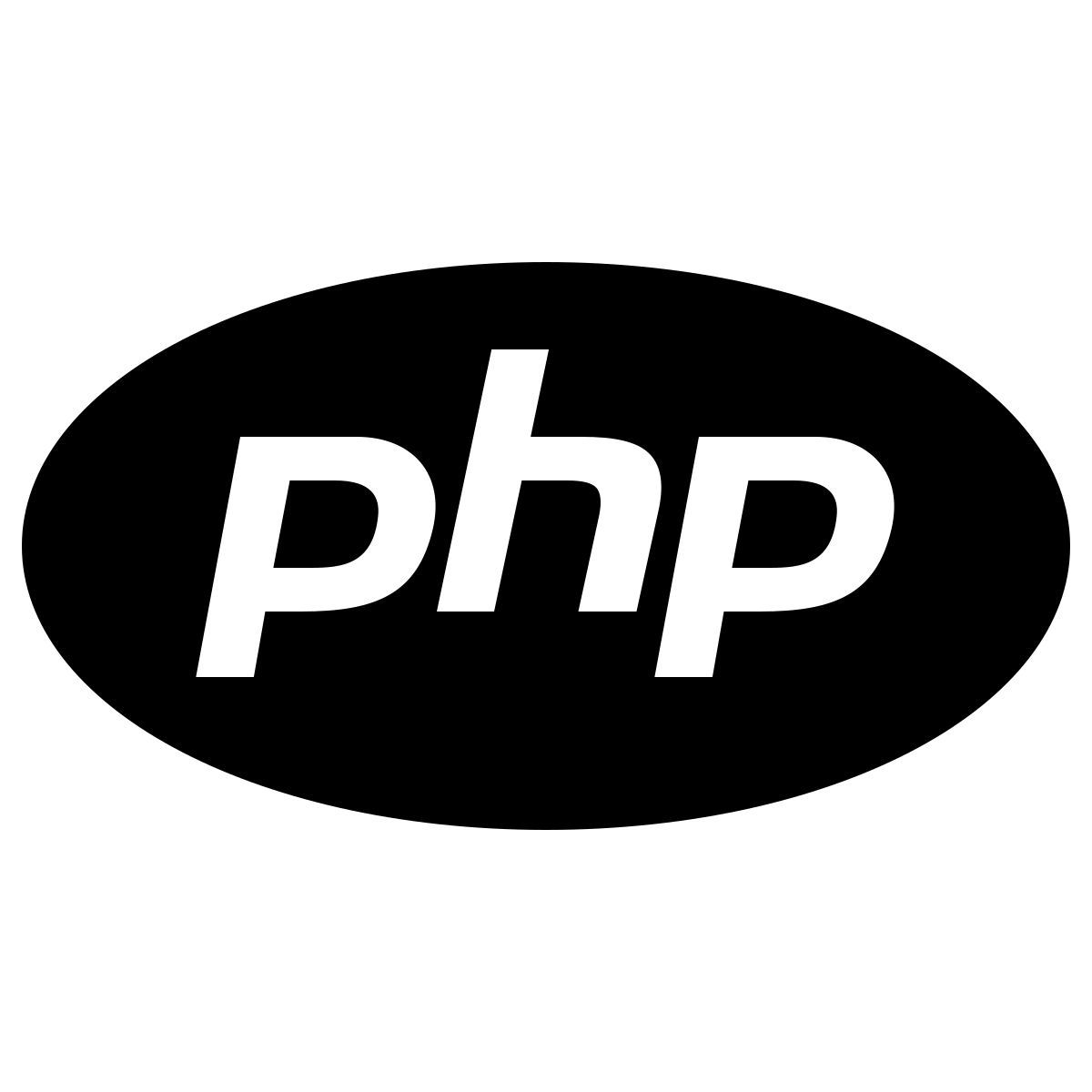 php powered logo png