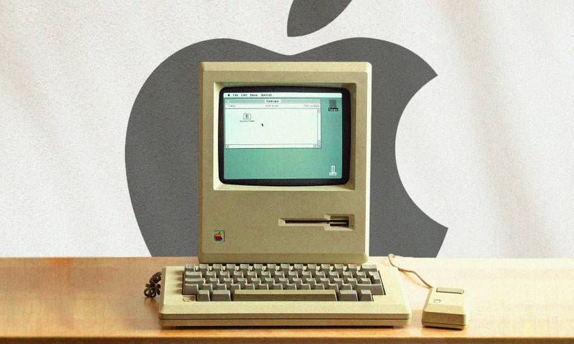 história da apple