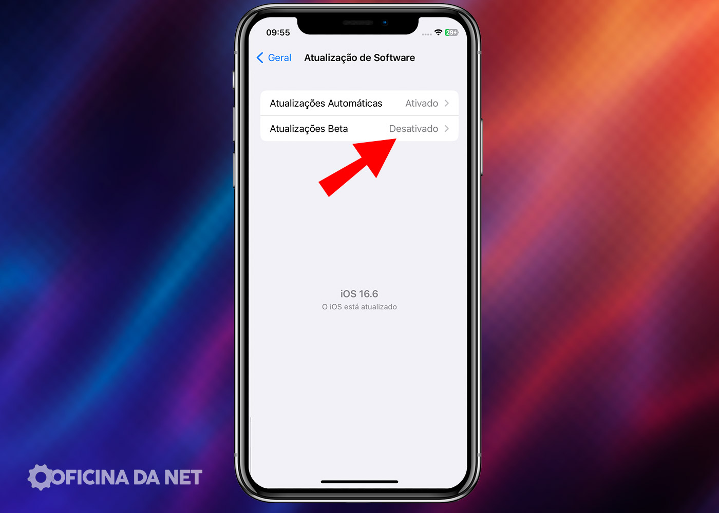 correção rápida iOS