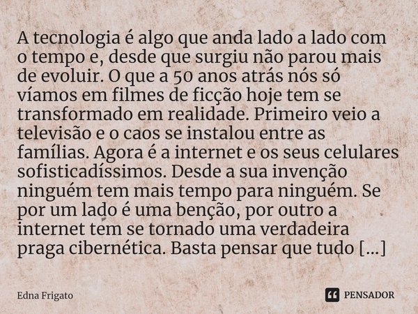 impacto da tecnologia na sociedade